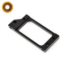 Black Side Front Back Base Plate Panel Cover Ra1.6 Custom Stainless Steel Parts