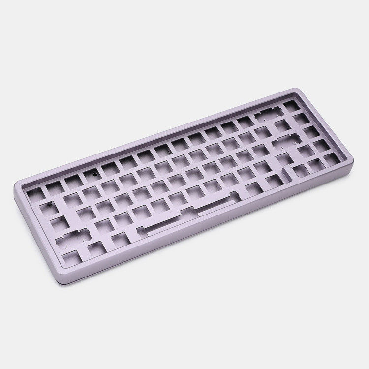 30mm Thickness CNC Fabrication Parts ANSI Al6061 Keyboard Case Laser Cutting