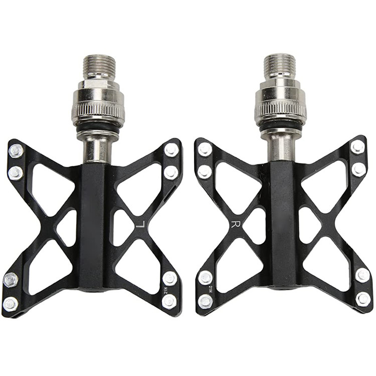 Non Slip Aluminum Alloy Stable Quick Release Bicycle Mountain Bike Pedals