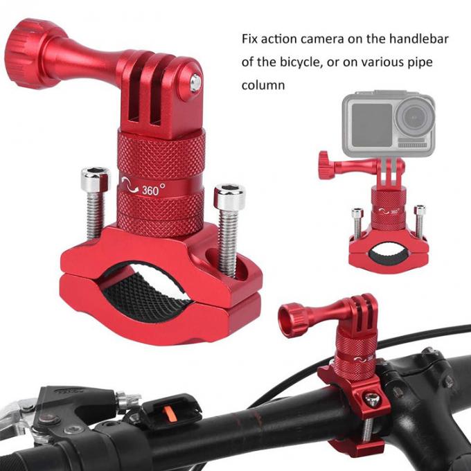 Bride fixe de bicyclette de bâti léger de vélo d'alliage d'aluminium de 360 degrés